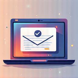 Illustration of receiving a confirmation email.